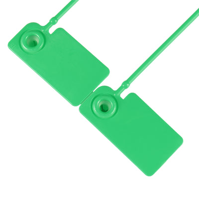 Harfington Plastic Zip Ties Pull-Tight  Security Tags Anti-Tamper for Storage Units, Pack of 20