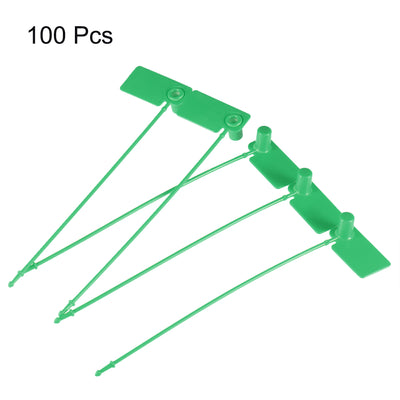 Harfington Plastic Zip Ties Pull-Tight Security Tags Anti-Tamper for Storage Units, Pack of 100