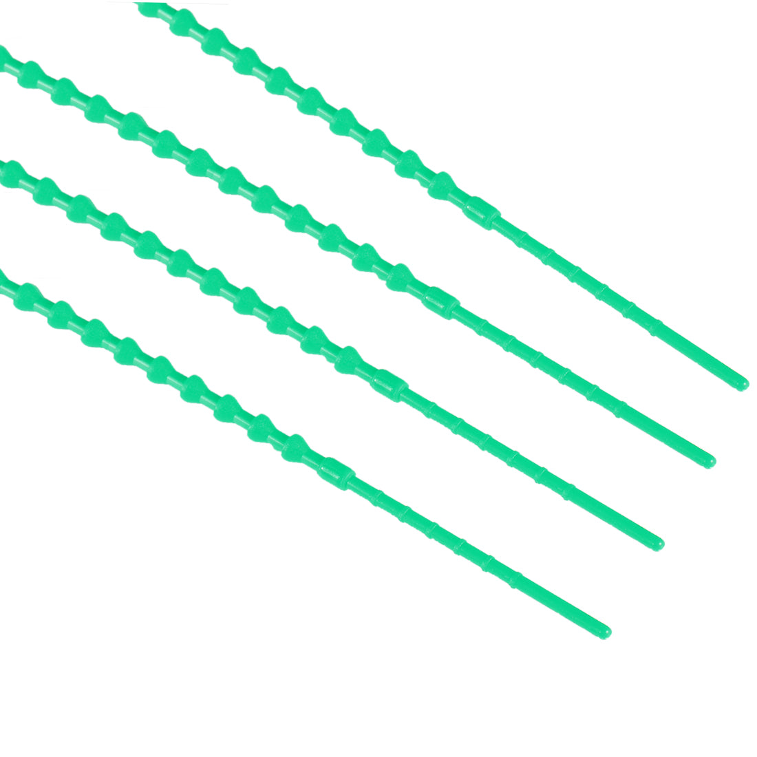 Harfington Plastic Zip Ties Pull-Tight Seals Anti-Tamper for Container Luggage, Pack of 50