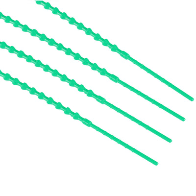 Harfington Plastic Zip Ties Pull-Tight Seals Anti-Tamper for Container Luggage, Pack of 100