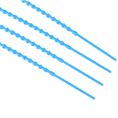 Harfington Plastic Zip Ties Pull-Tight Seals Anti-Tamper for Container Luggage, Pack of 50