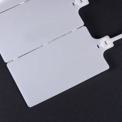 Harfington Plastic Zip Ties Pull-Tight Seals Anti-Tamper Large Size for Container Luggage, Pack of 100