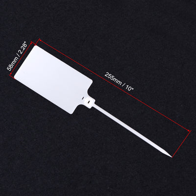 Harfington Plastic Zip Ties Pull-Tight Seals Anti-Tamper Large Size for Container Luggage, Pack of 50