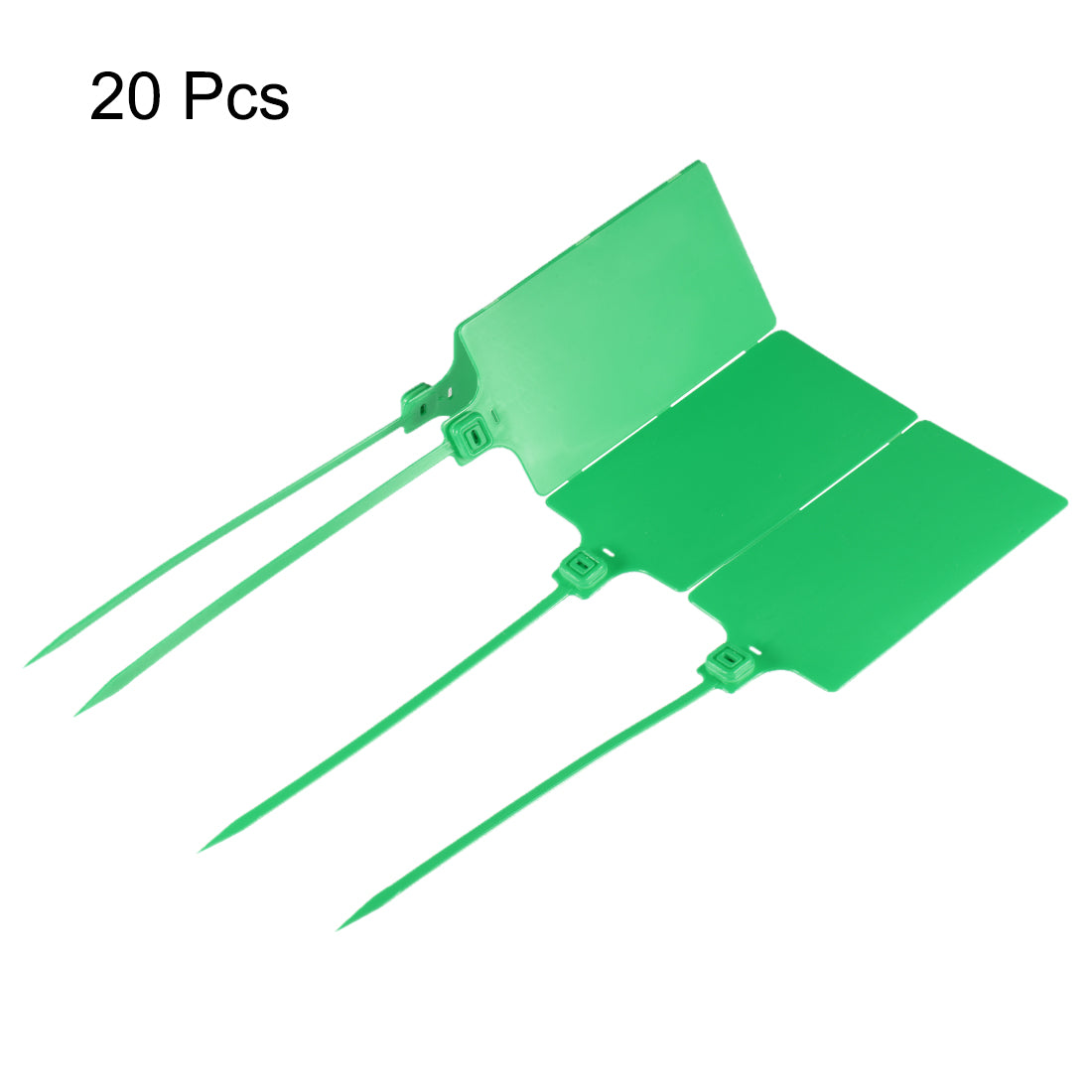 Harfington Plastic Zip Ties Pull-Tight Seals Anti-Tamper Large Size for Container Luggage, Pack of 100