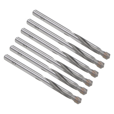 Harfington Cemented Carbide Round Shank U-flutes Twist Drill Bit