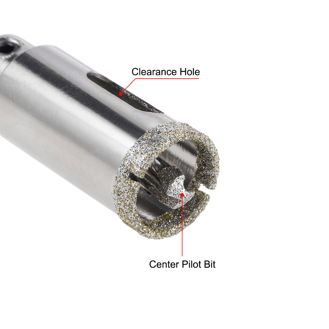 Harfington Diamond Drill Bit Glass Hole Saw with Center Pilot Bit for Porcelain Tile