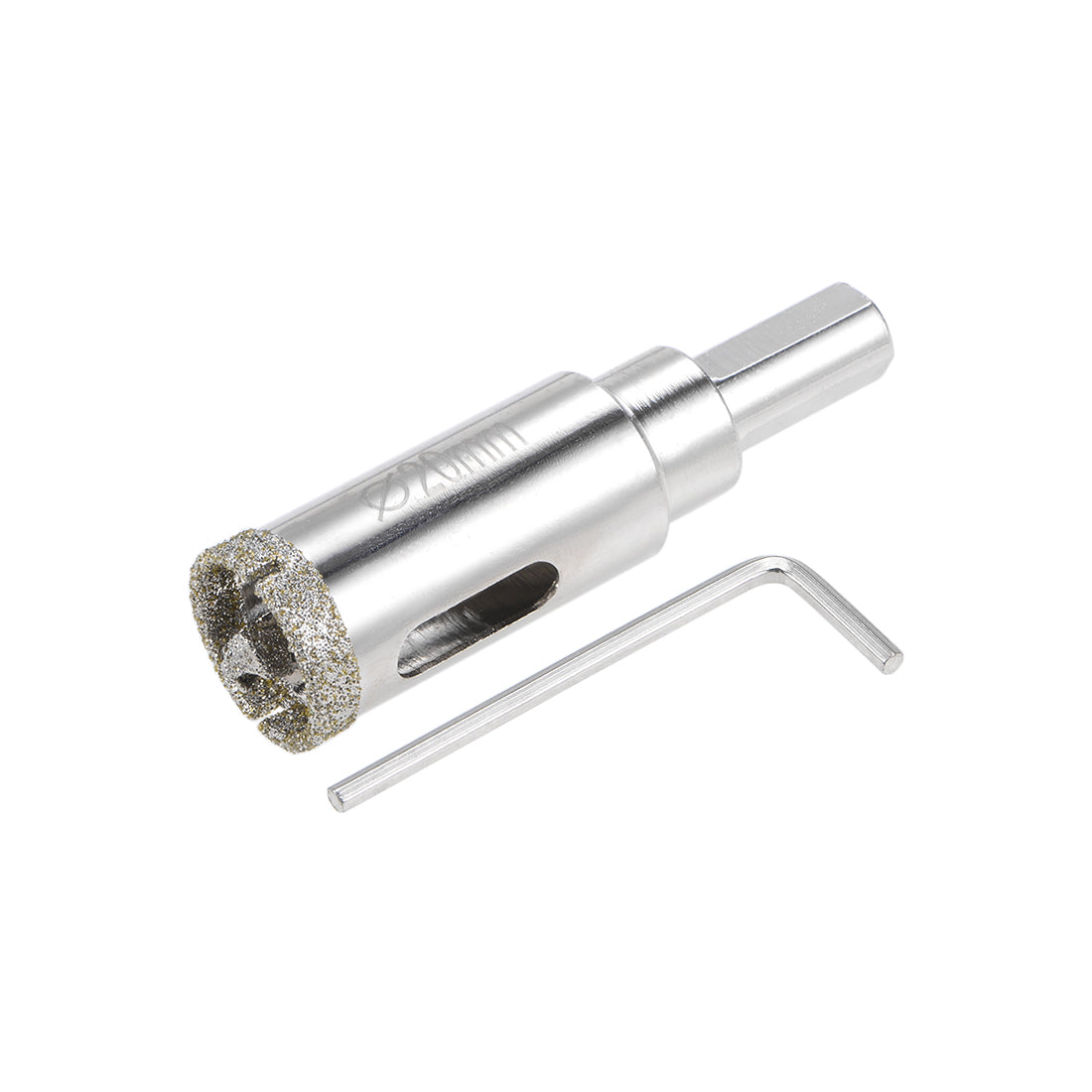 Harfington Diamond Drill Bit Glass Hole Saw with Center Pilot Bit for Porcelain Tile