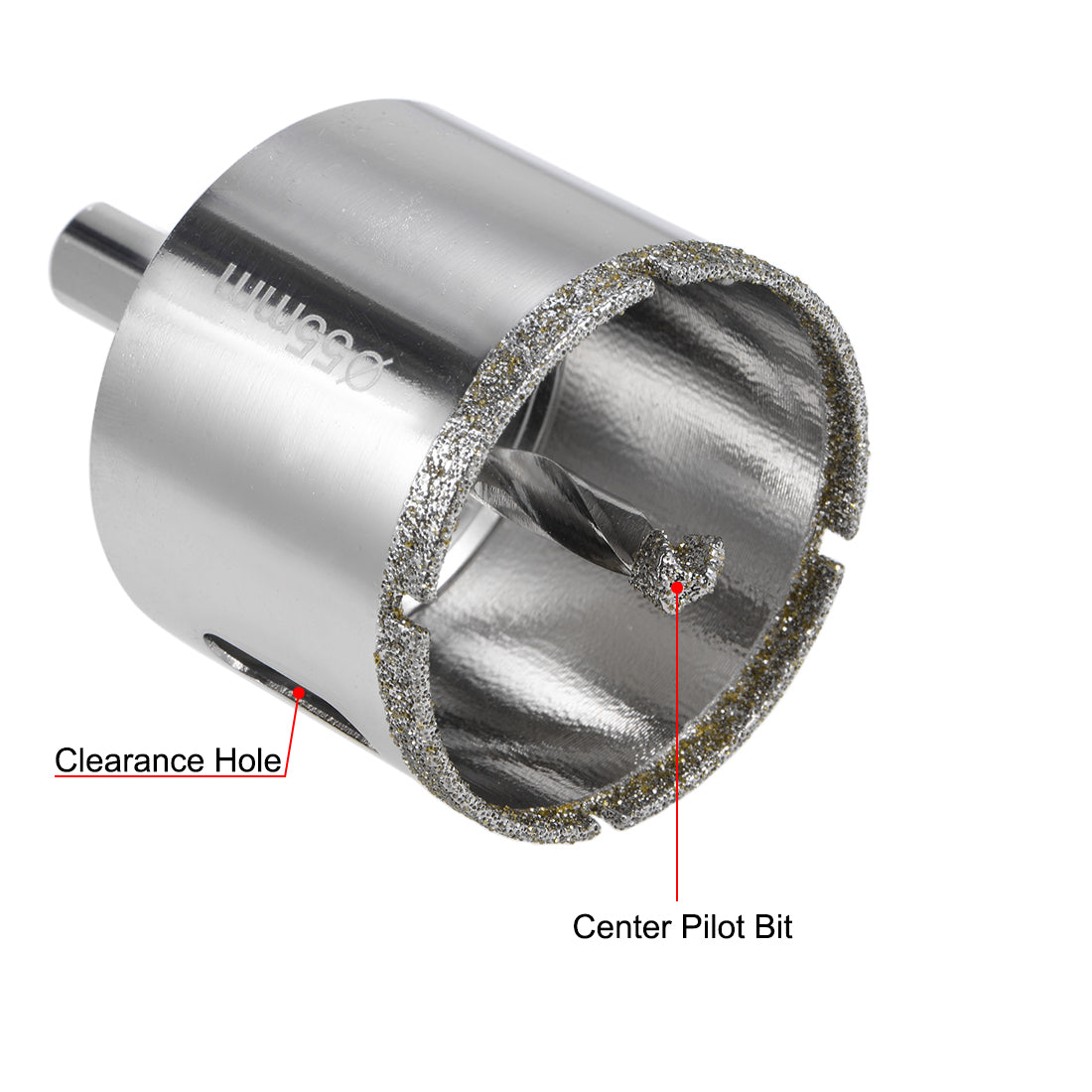Harfington Diamond Drill Bit Glass Hole Saw with Center Pilot Bit for Tile