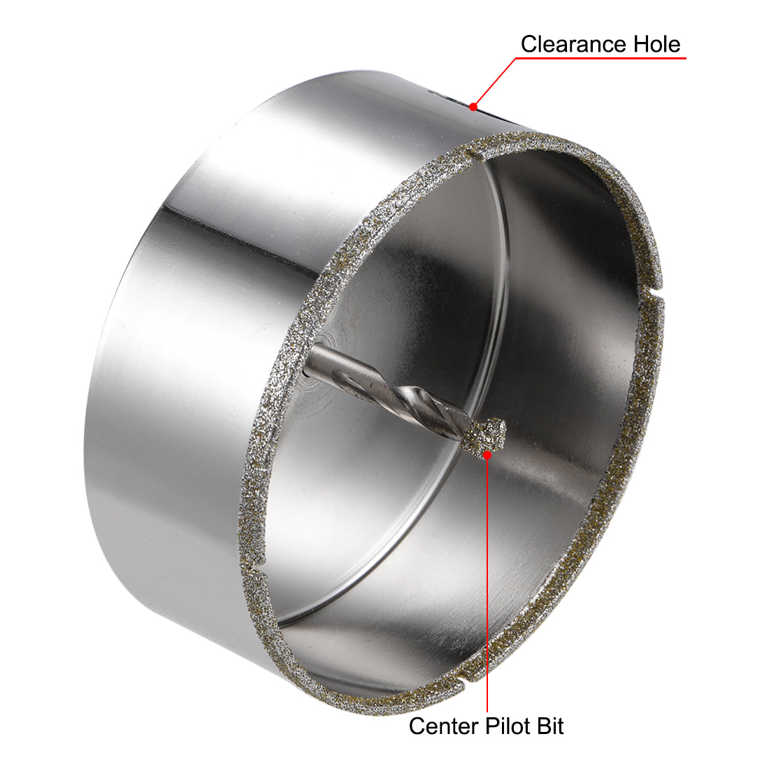 Harfington Diamond Drill Bit Glass Hole Saw with Center Pilot Bit for Tile