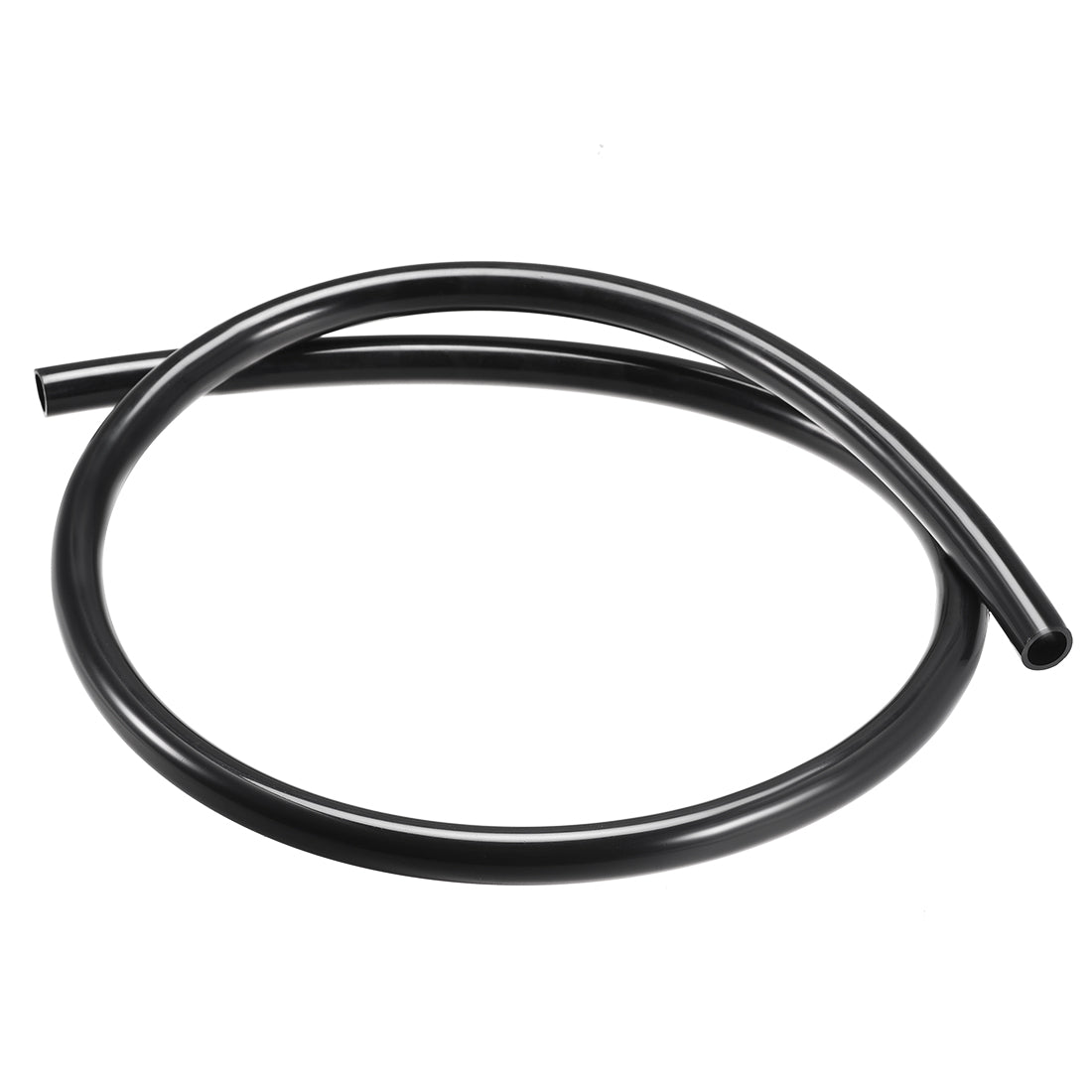 Harfington 14mm OD 11mm ID 1m Long PA12 Nylon Tube for Air Line Brake Fluid Transfer Black