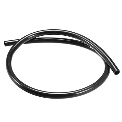 Harfington 14mm OD 11mm ID 1m Long PA12 Nylon Tube for Air Line Brake Fluid Transfer Black