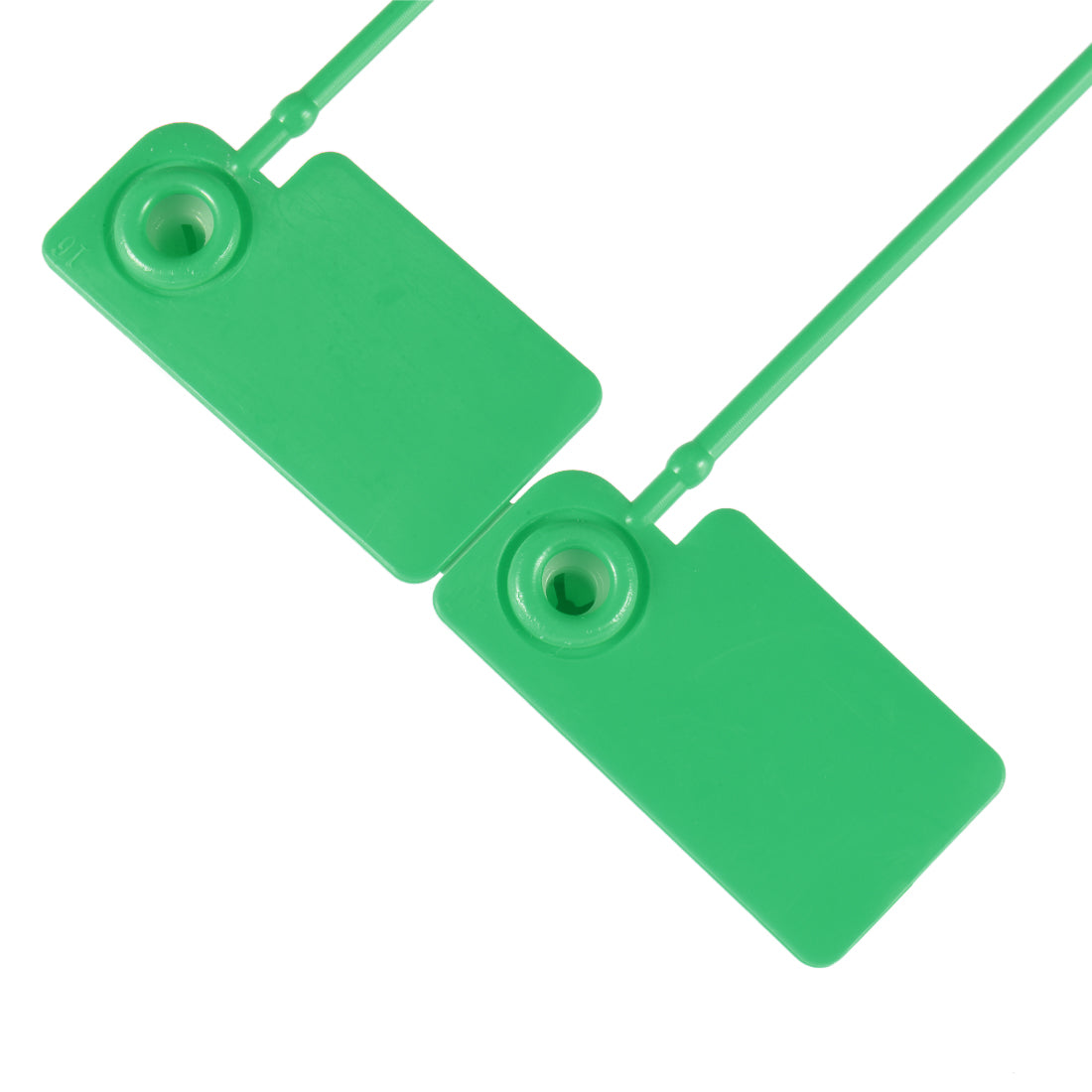 Harfington Plastic Zip Ties Pull Tight Seals Anti-Tamper 175mm Length for Container Luggage, Pack of 20