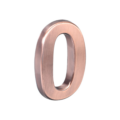 Harfington Self Adhesive House Number, ABS Plastic Number Brushed