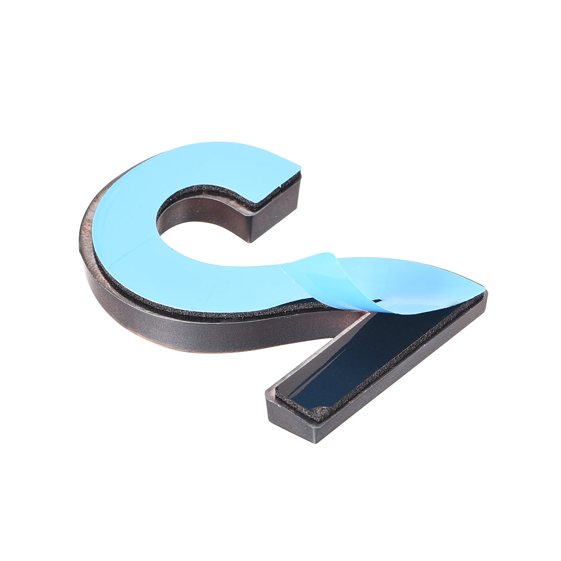 Harfington Self Adhesive House Number, ABS Plastic Number Brushed