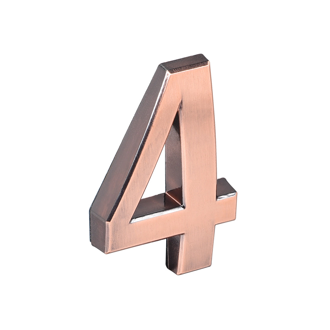 Harfington Self Adhesive House Number, ABS Plastic Number Brushed