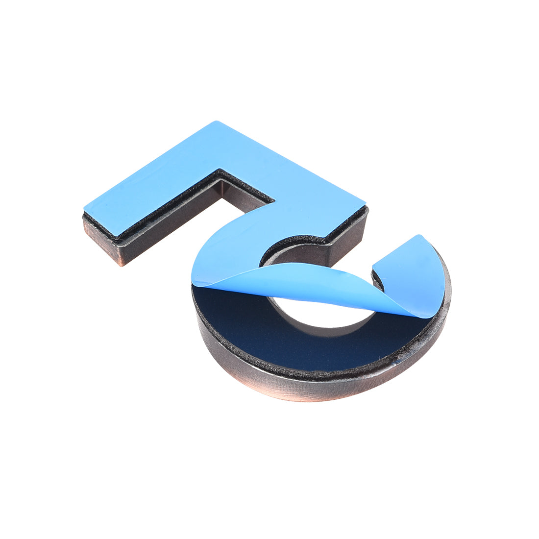 Harfington Self Adhesive House Number, ABS Plastic Number Brushed