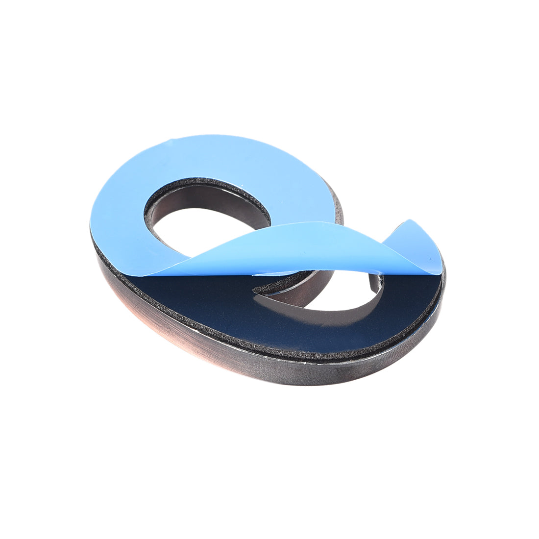 Harfington Self Adhesive House Number, ABS Plastic Number Brushed