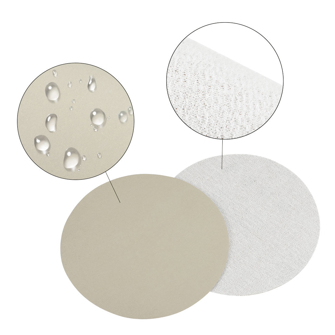 Harfington 5-Inch Hook and Loop Sanding Disc Wet/Dry 4000/5000/7000 Grit Assorted 30 Pcs