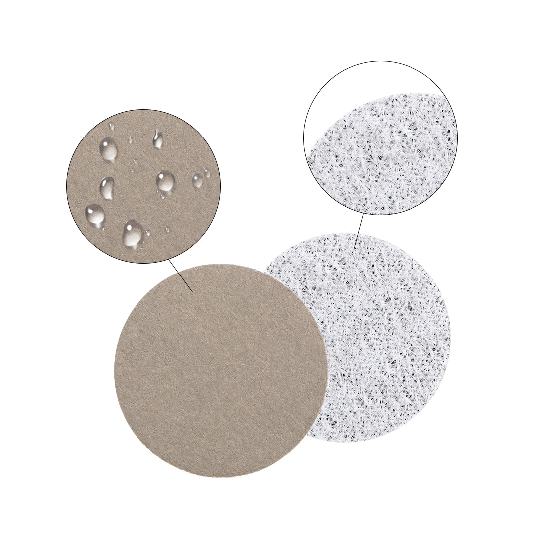 Harfington 1-Inch Hook and Loop Sanding Disc Wet/Dry 5000/7000/10000 Grit Assorted 60 Pcs