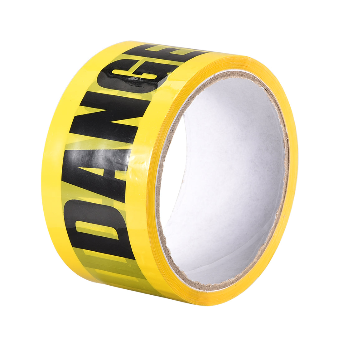 Harfington Caution Warning Stripe Sticker Adhesive Tape DANGER Marking, 82 Ft x 2 Inch(LxW), Yellow Black for Workplace Wet Floor Caution