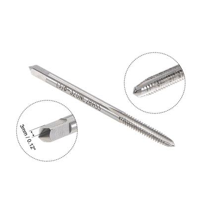 Harfington UNC Tap and Die Set, HSS Thread Tap with Threading Die, Right Hand