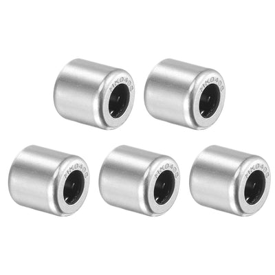 Harfington Uxcell HK Series Needle Roller Bearings, Stamping Steel Drawn Cup Metric