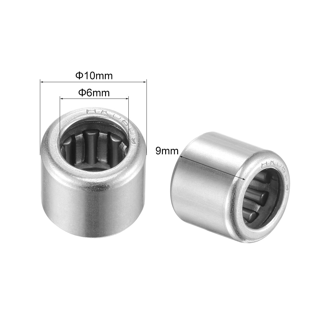 Harfington Needle Roller Bearings, Open End, Stamping Steel Drawn Cup Metric