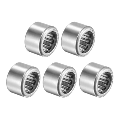 Harfington Uxcell HK Series Needle Roller Bearings, Stamping Steel Drawn Cup Metric
