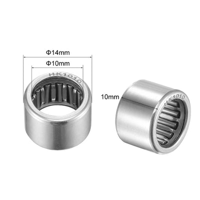 Harfington Needle Roller Bearings, Open End, Stamping Steel Drawn Cup Metric