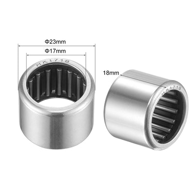 Harfington Needle Roller Bearings, Open End Stamping Steel Drawn Cup, Metric
