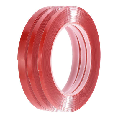 Harfington 13/64" 15/64" 5/16" Heat Resistant Acrylic Double Sided Adhesive Tape for Touch Screen Repairing, 1mm Thickness Per Roll 9.5Ft Total 3 Roll