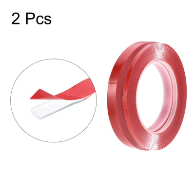 Harfington 13/64" 25/64" Heat Resistant Acrylic Double Sided Adhesive Tape for Touch Screen Repairing, Per Roll 16Ft Total 2 Roll