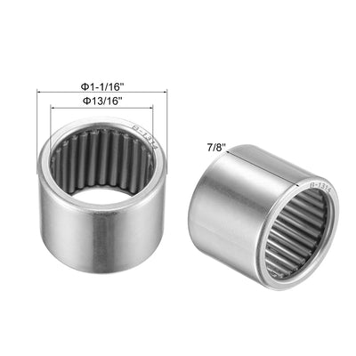 Harfington Needle Roller Bearings Open End Full Complement Steel Drawn Cup