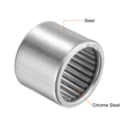Harfington Needle Roller Bearings Open End Full Complement Steel Drawn Cup