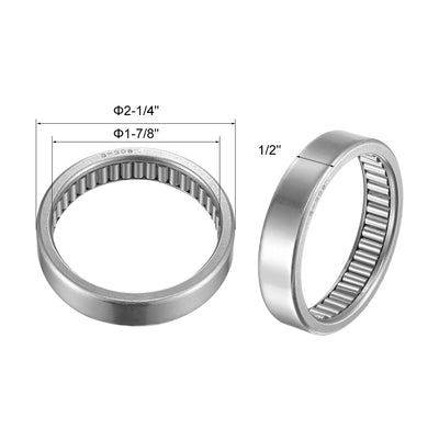 Harfington Needle Roller Bearings Open End Full Complement Steel Drawn Cup