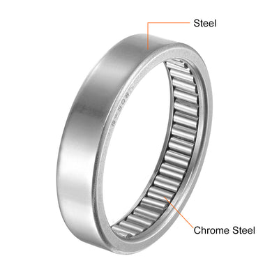 Harfington Needle Roller Bearings Open End Full Complement Steel Drawn Cup