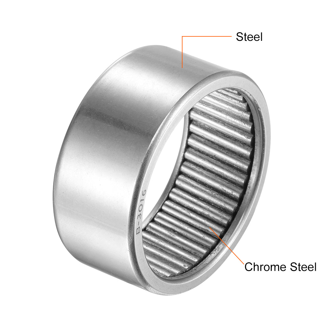 Harfington Needle Roller Bearings Open End Full Complement Steel Drawn Cup