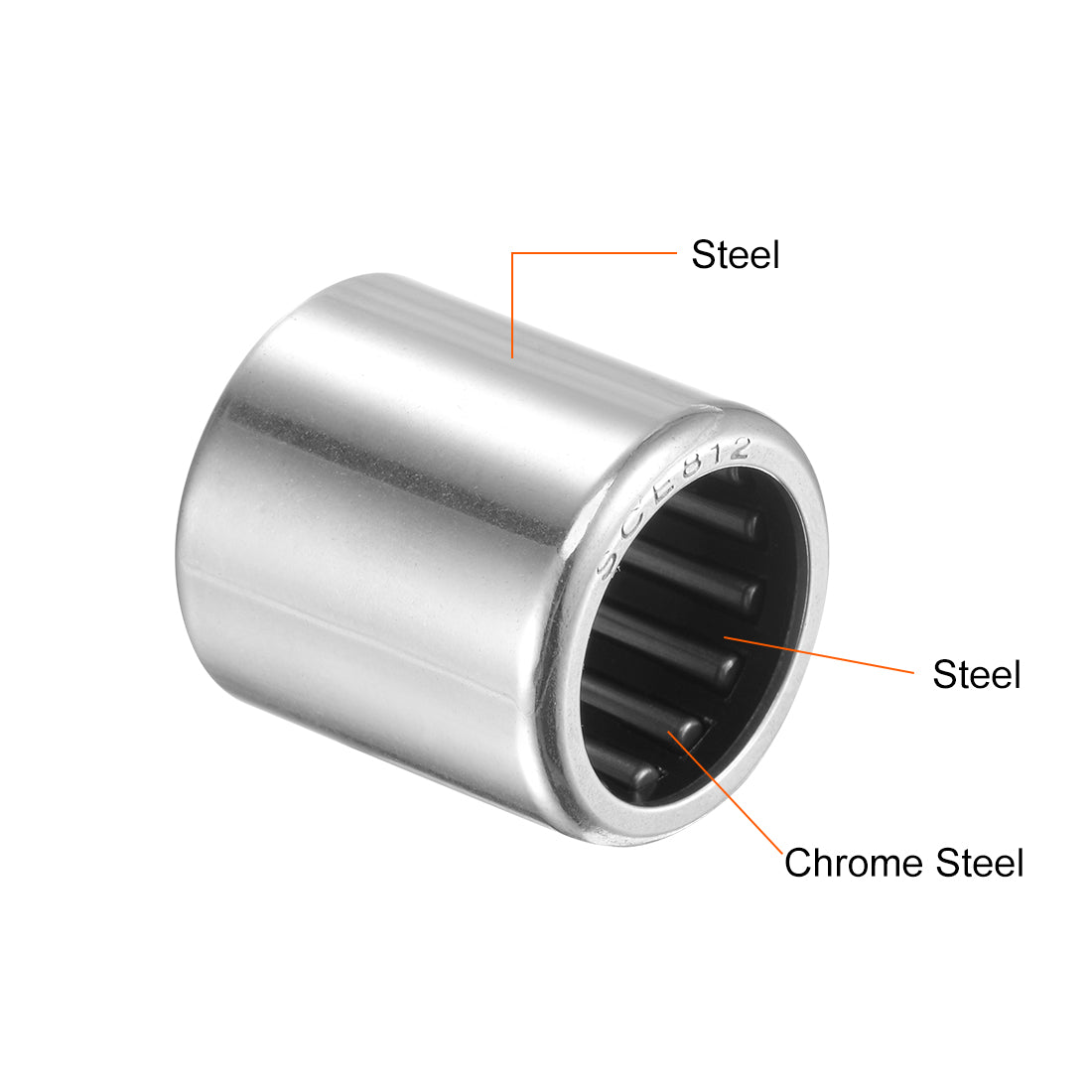 Harfington Needle Roller Bearings, Open End Stamping Steel Drawn Cup Inch