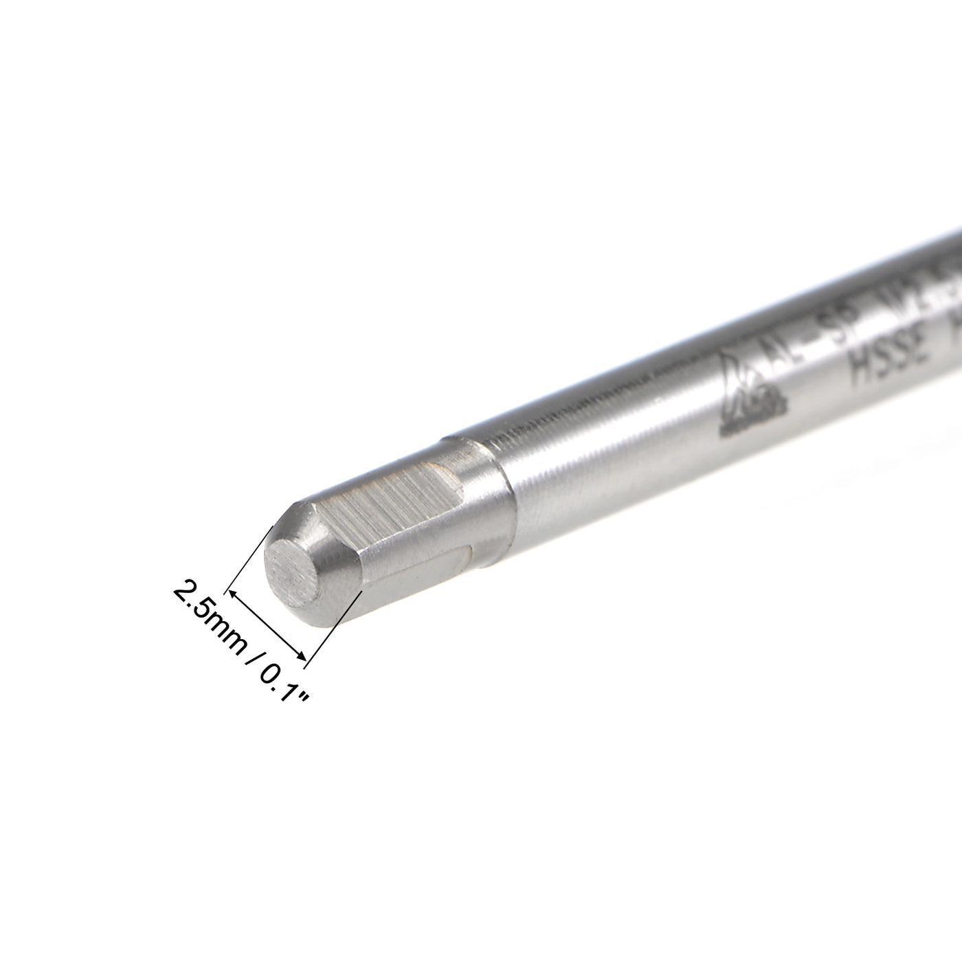 Harfington Spiral Flute Tap Metric Machine Thread Tap HSS Cobalt Uncoated Tapping Tool