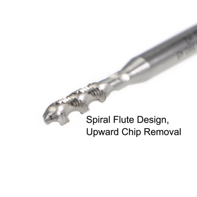Harfington Spiral Flute Tap Metric Machine Thread Tap HSS Cobalt Uncoated Tapping Tool