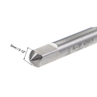 Harfington Spiral Flute Tap Metric Machine Thread Tap HSS Cobalt Uncoated Tapping Tool