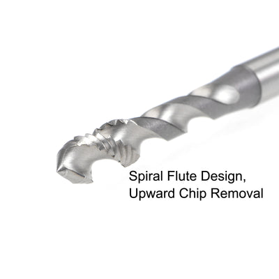 Harfington Spiral Flute Tap Metric Machine Thread Tap HSS Cobalt Uncoated Tapping Tool