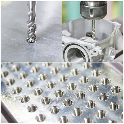 Harfington Spiral Flute Tap Metric Machine Thread Tap HSS Cobalt Uncoated Tapping Tool