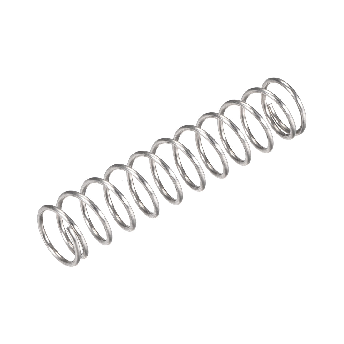uxcell Uxcell 304 Stainless Steel Compression Spring 66.4N Load 15pcs