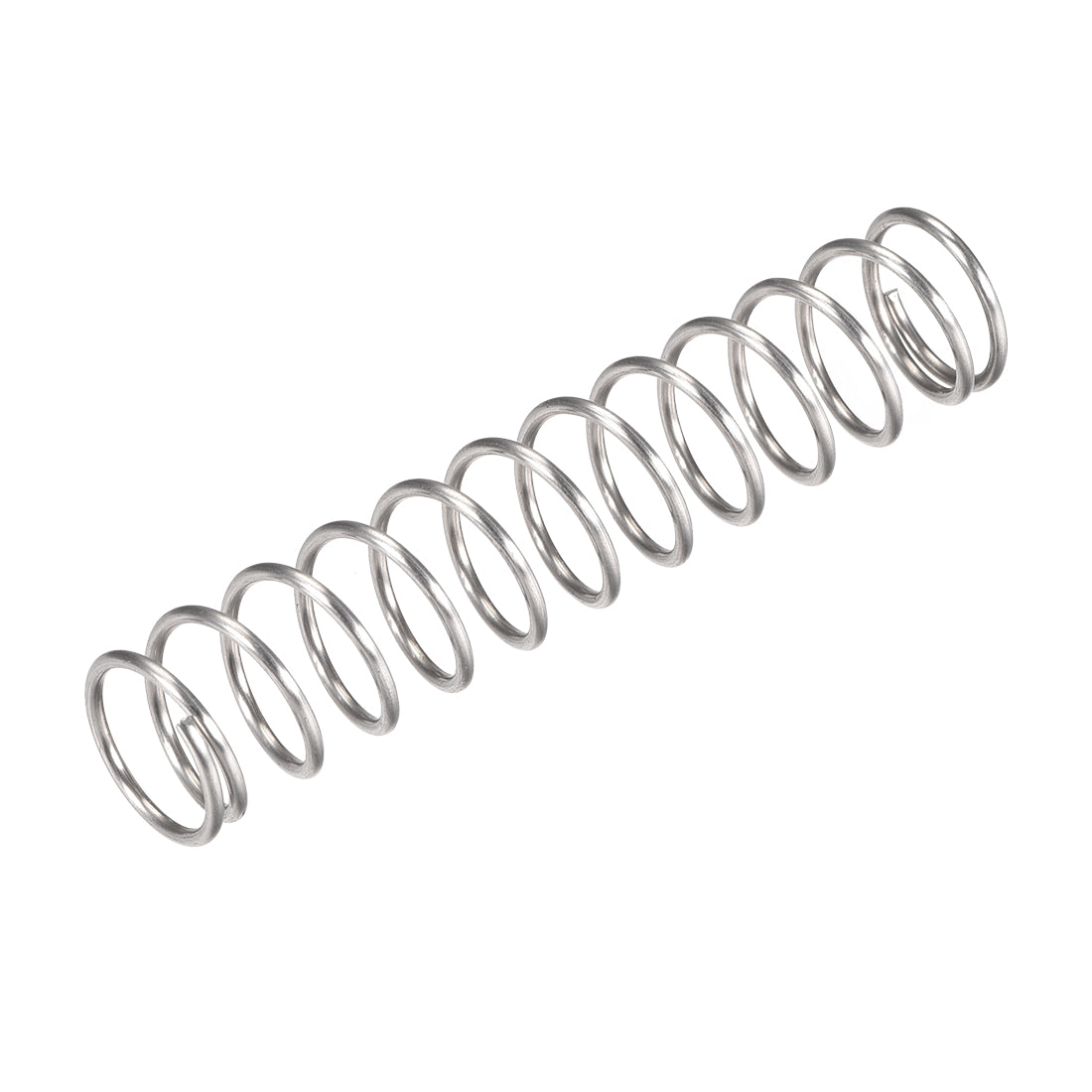 uxcell Uxcell 304 Stainless Steel Compression Spring 66.4N Load 15pcs