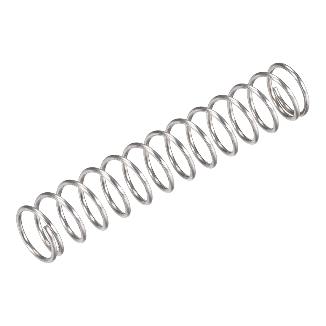uxcell Uxcell 304 Stainless Steel Compression Spring 66.4N Load 15pcs