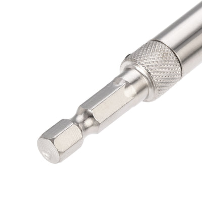 Harfington Self Centering Hinge Tapper Core Drill Bit, Hole Puncher, 7/64 Diameter, for Woodworking, Silver