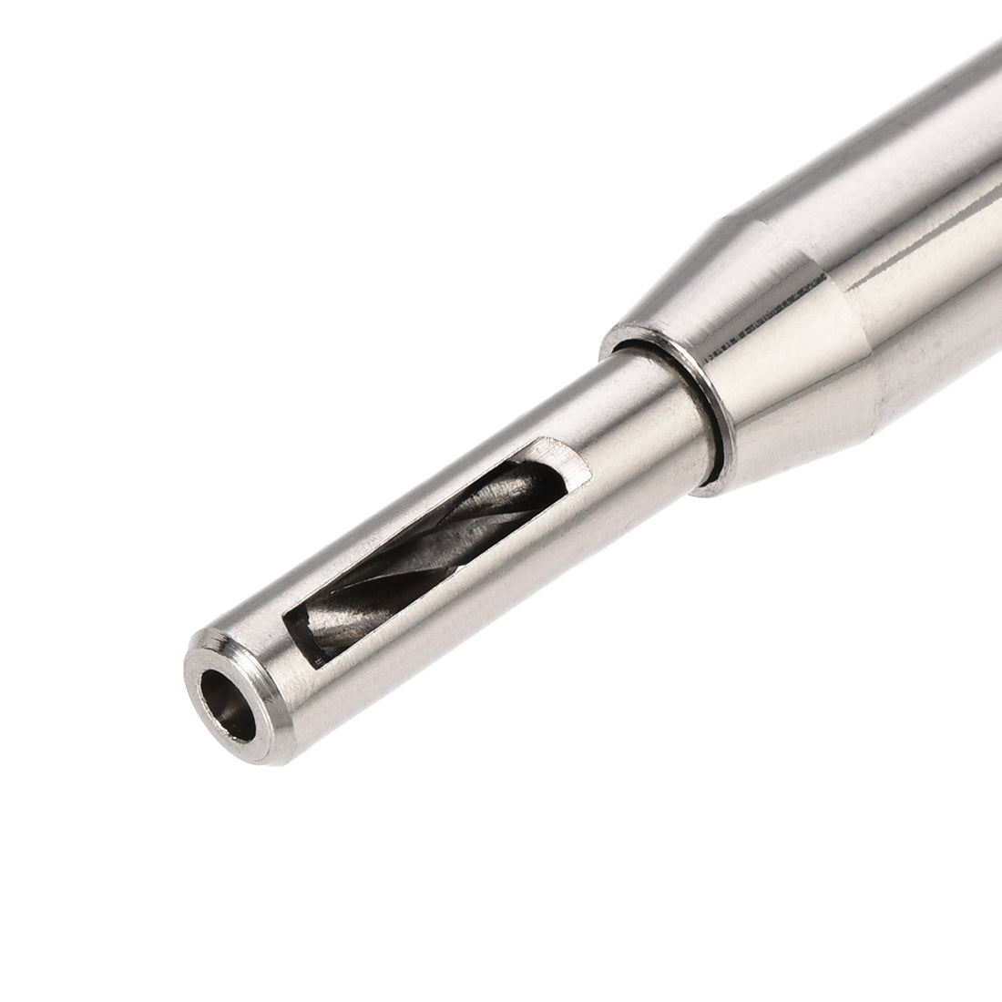 Harfington Self Centering Hinge Tapper Core Drill Bit, Hole Puncher, 9/64 Diameter, for Woodworking, Silver