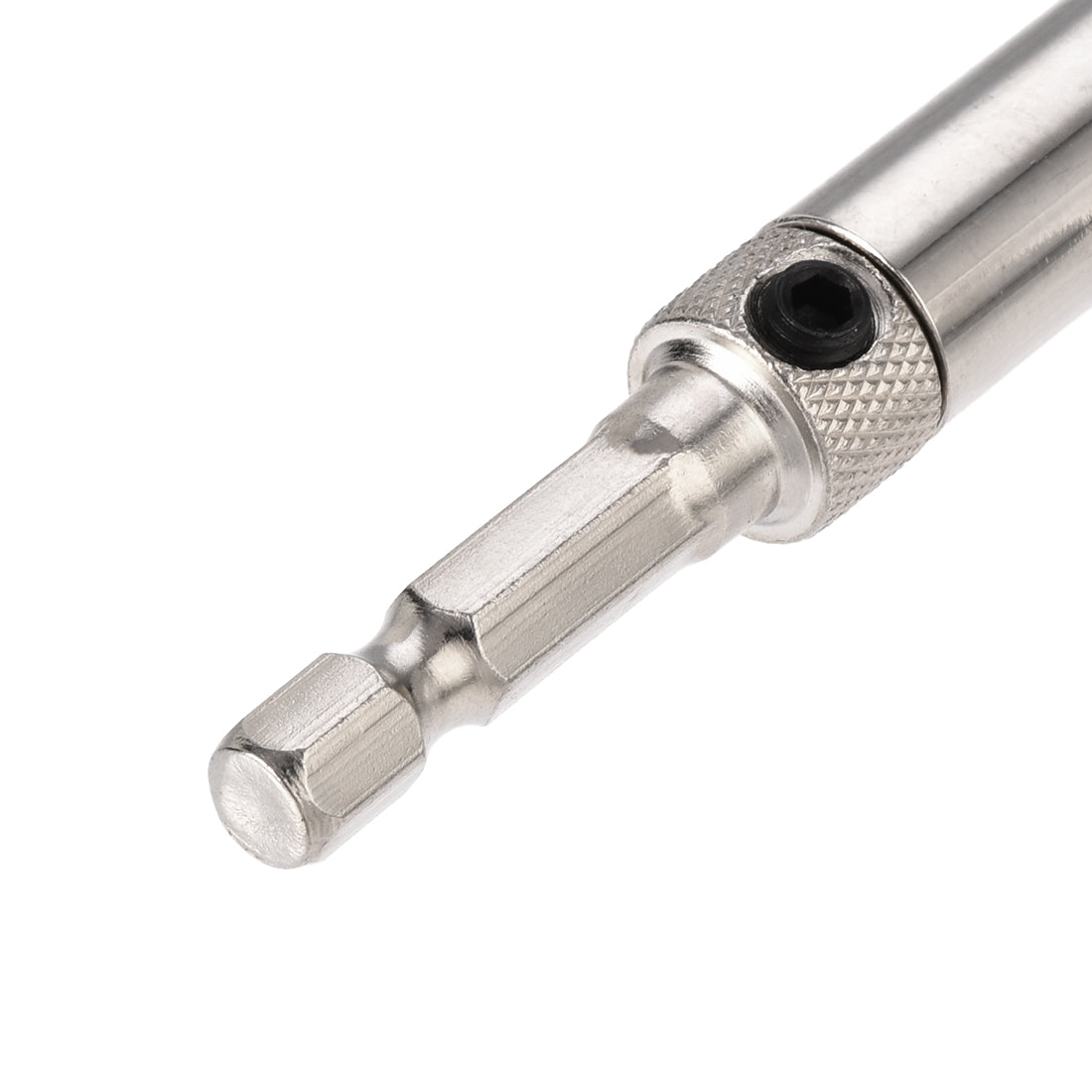 Harfington Self Centering Hinge Tapper Core Drill Bit, Hole Puncher, 9/64 Diameter, for Woodworking, Silver