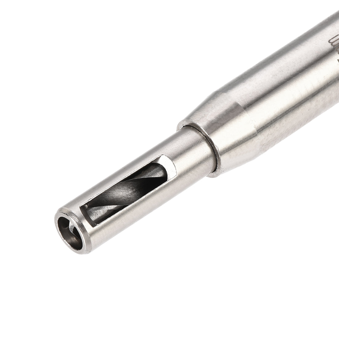 Harfington Self Centering Hinge Tapper Core Drill Bit, Hole Puncher, 5mm Diameter, for Woodworking, Silver